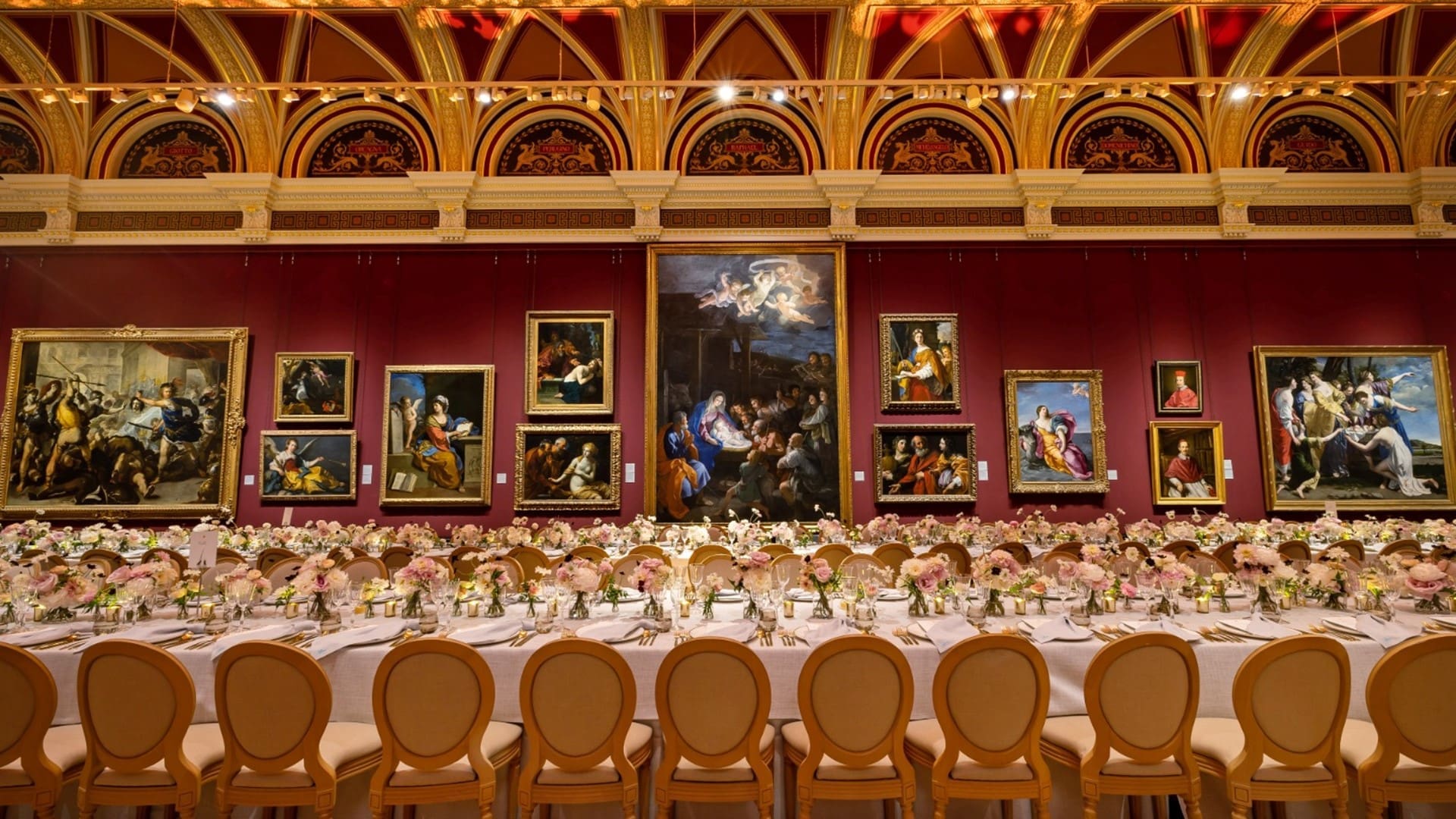 Gallery Dinner Example Event Concept - A Gala Dinner with Tiffany & Co
